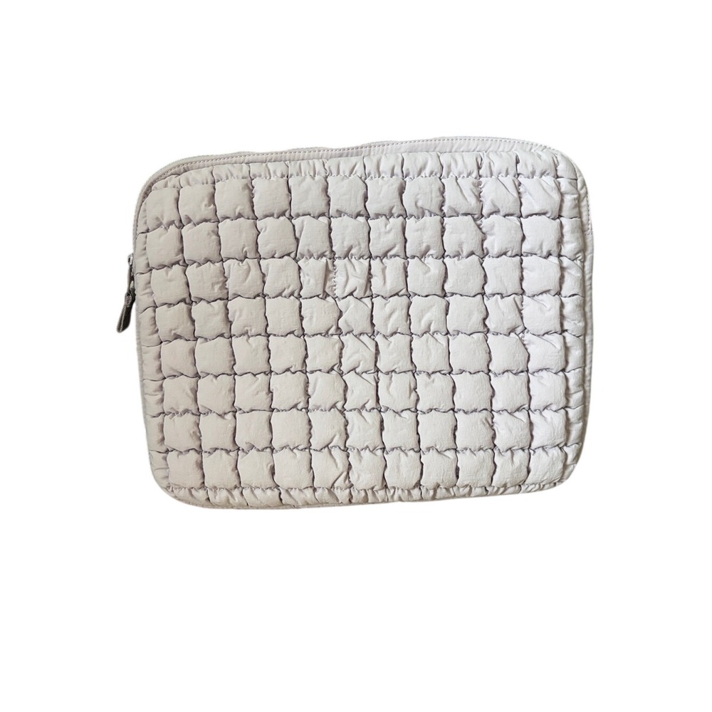 FLX Puffer Quilted Laptop Padded Case Sleeve Tropical Sand School 13" GIFT NEW
